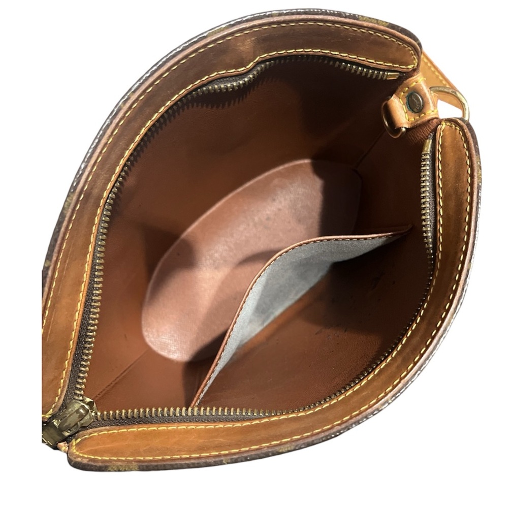 Louis Vuitton Brown Monogram Drouot Crossbody Bag - Picture 6 of 7